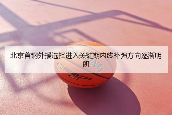 北京首钢外援选择进入关键期内线补强方向逐渐明朗